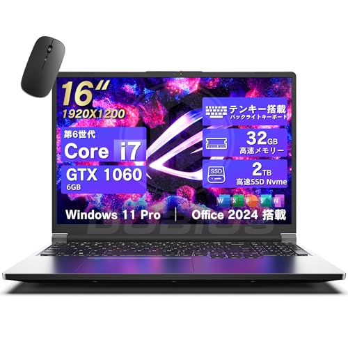 Amazon.co.jp: Dobios ゲーミングノートPC 爆速Core i7 GPU GTX 1060